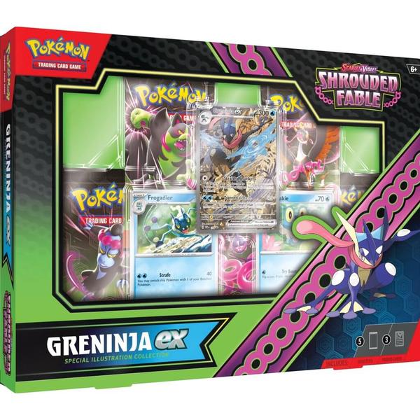 *Pre - order* Pokemon - TCG - Scarlet & Violet 6.5 Shrouded Fable Kingdra/Greninja ex Special Collection (9th August) - Gametraders Modbury Heights