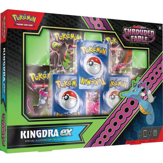 *Pre - order* Pokemon - TCG - Scarlet & Violet 6.5 Shrouded Fable Kingdra/Greninja ex Special Collection (9th August) - Gametraders Modbury Heights