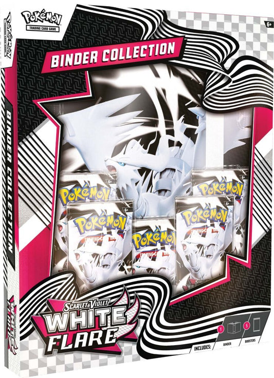 *Pre - order* Pokémon TCG: Scarlet & Violet—White Flare Binder Collection (18th July) - Gametraders Modbury Heights