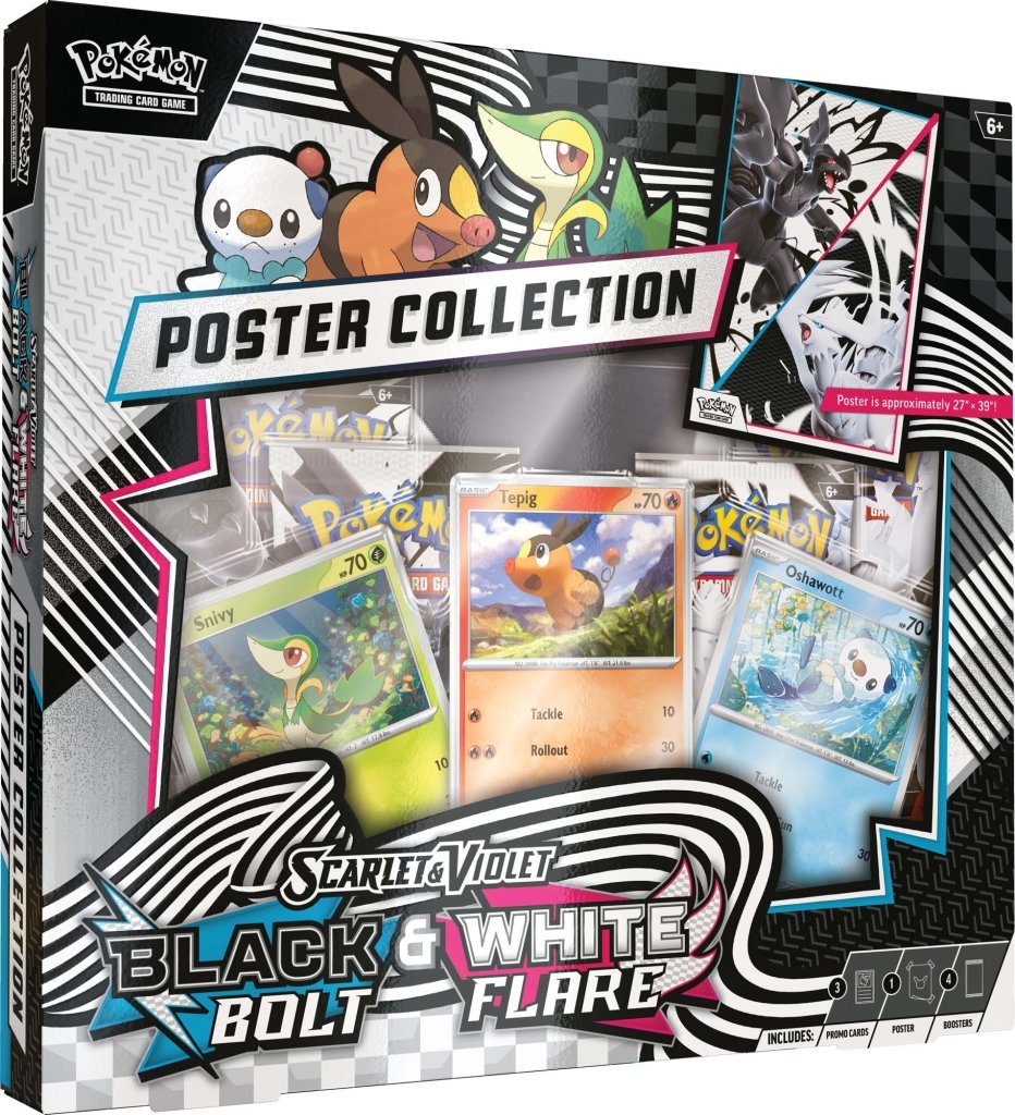 *Pre - order* Pokémon TCG: Unova Poster Collection (18th July) - Gametraders Modbury Heights