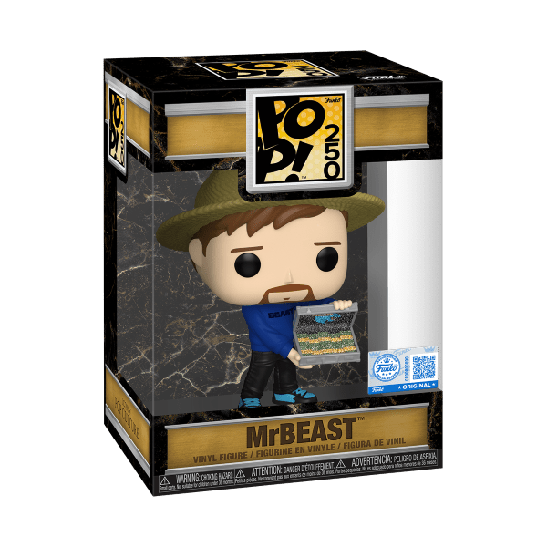 *Pre-order* Pop! 250 - MrBeast Pop! Vinyl (ETA November) - Gametraders Modbury Heights