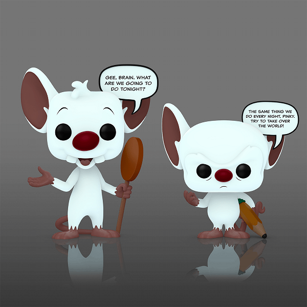 *Pre - order* Pop! Sayings - Pinky & The Brain Glow Pop! 2PK (ETA September) - Gametraders Modbury Heights