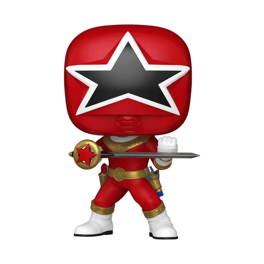 *Pre - order* Power Rangers: Zeo - Red Ranger Pop! Vinyl (ETA August) - Gametraders Modbury Heights