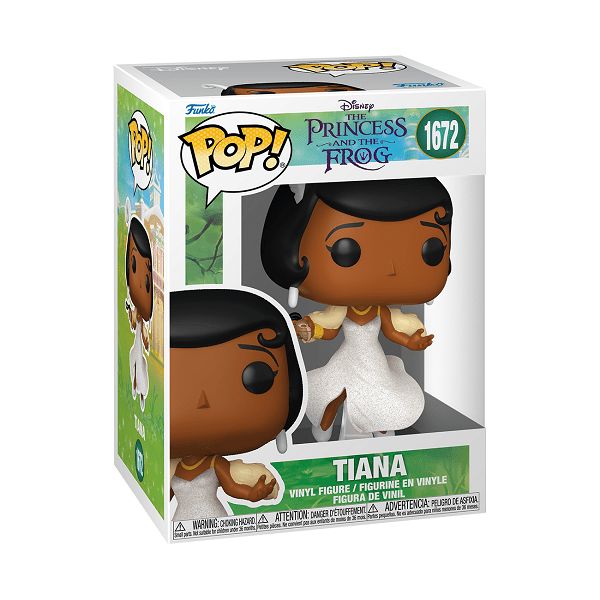 *Pre - order* Princess and The Frog - Tiana w/Glitter Pop! Vinyl (ETA December) - Gametraders Modbury Heights
