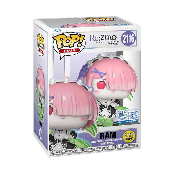 *Pre - order* Re:ZERO - Ram (Wind Magic) Glow Pop! Plus (ETA October) - Gametraders Modbury Heights
