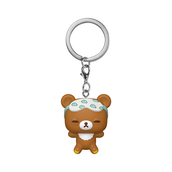 *Pre-order* Rilakkuma - Chairoikoguma (Sleepy) Pop! Keychain (ETA August) - Gametraders Modbury Heights