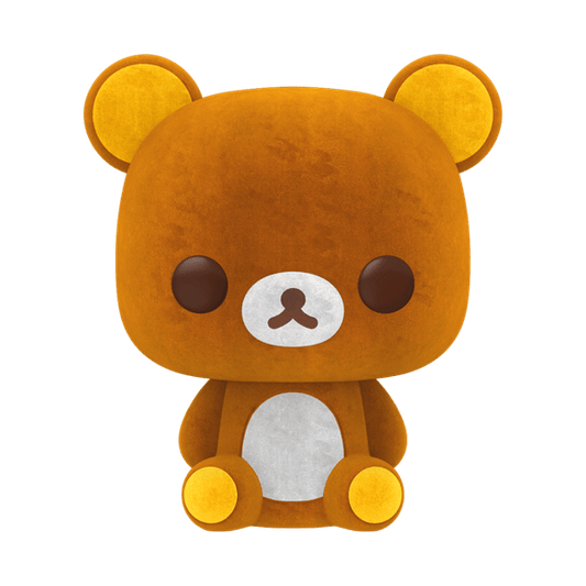 *Pre-order* Rilakkuma - Rilakkuma Flocked Pop! Vinyl (ETA August) - Gametraders Modbury Heights