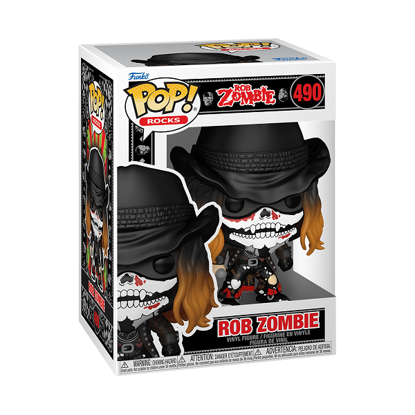 *Pre - order* Rob Zombie - Rob Zombie w/Bandana Pop! Vinyl (ETA December) - Gametraders Modbury Heights