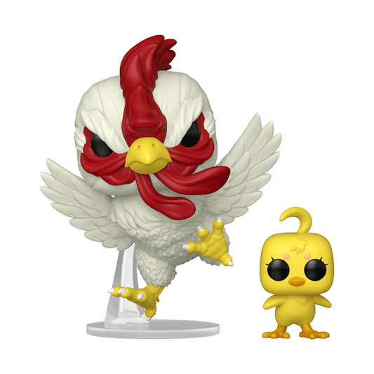 *Pre - order* Rooster Fighter - Keiji & Piyoko Pop! Vinyl (ETA December) - Gametraders Modbury Heights