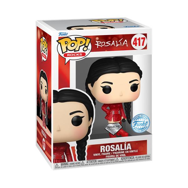 *Pre - order* Rosalia - Bizcochito Red Diamond Glitter Pop! Vinyl (ETA October) - Gametraders Modbury Heights
