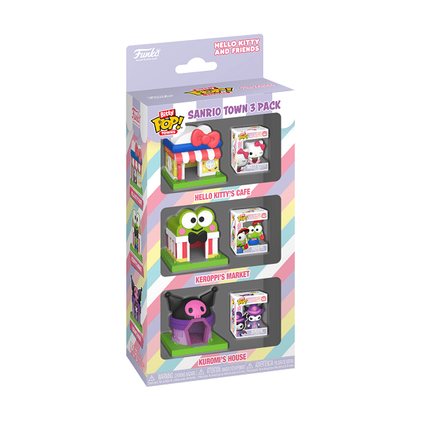 *Pre-order* Sanrio - Sanrio Bitty Pop! Town 3PK (ETA September) - Gametraders Modbury Heights