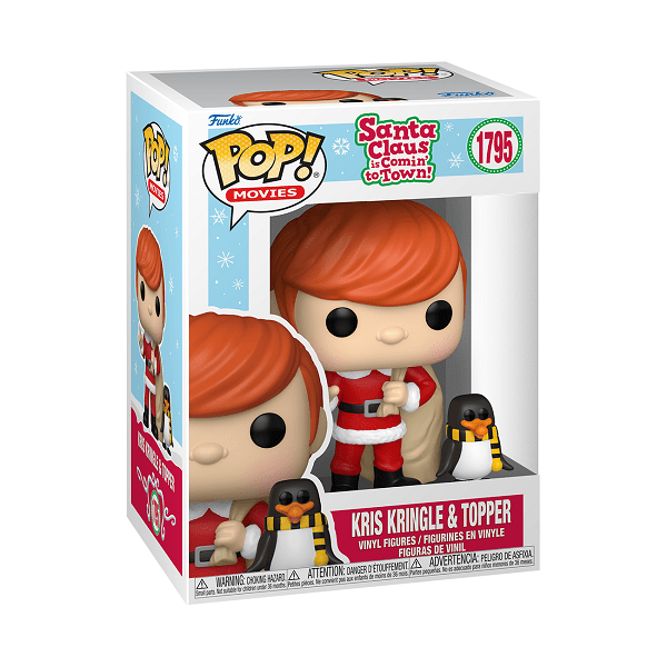 *Pre - order* Santa Claus is Comin' to Town - Kris w/Topper Pop! Vinyl (ETA September) - Gametraders Modbury Heights