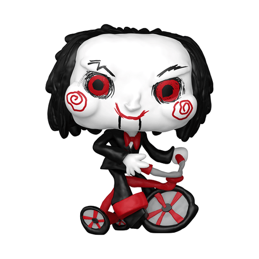 *Pre-order* Saw - Billy on Bike (Doodle Stylised) Pop! Vinyl (ETA July) - Gametraders Modbury Heights