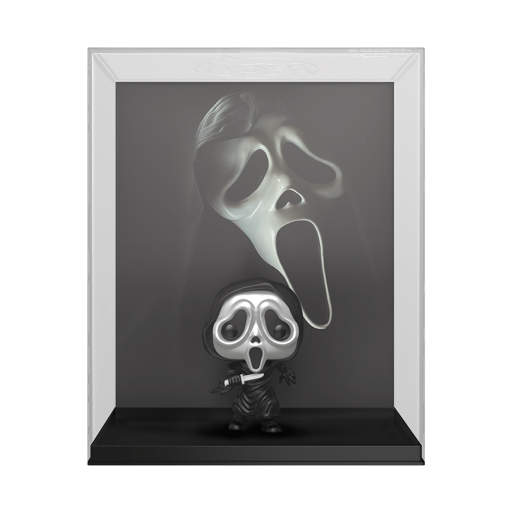 *Pre-order* Scream - Ghostface Metallic Pop! Vinyl VHS Cover (ETA May) - Gametraders Modbury Heights