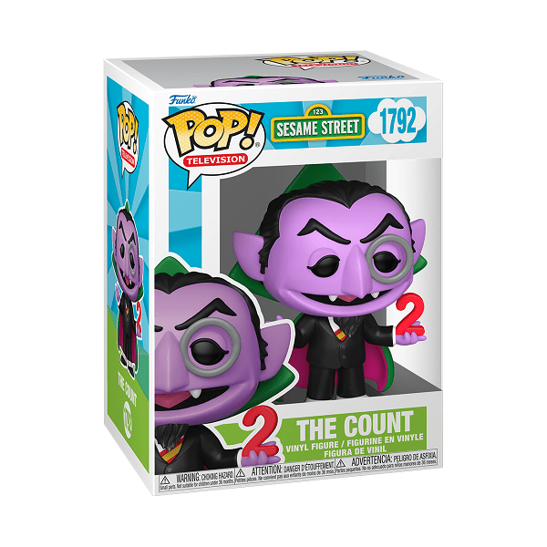 *Pre - order* Sesame Street - The Count Pop! Vinyl (ETA November) - Gametraders Modbury Heights