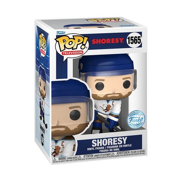 *Pre - order* Shoresy - Shoresy (White Jersey) US Exclusive Pop! Vinyl (ETA December) - Gametraders Modbury Heights