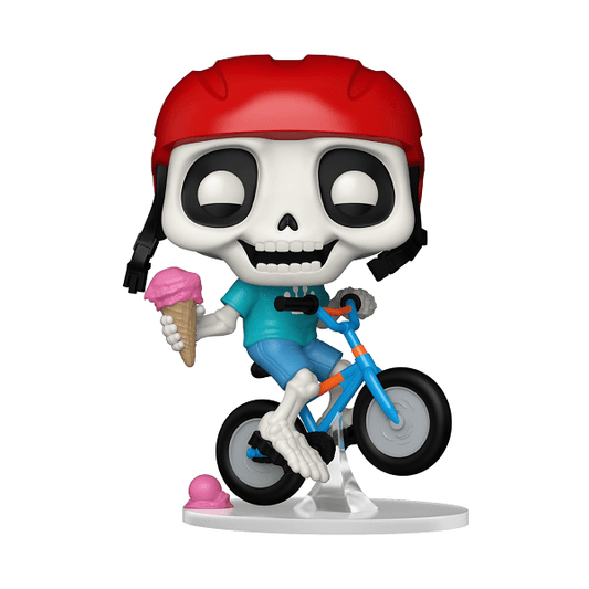 *Pre-order* Skeleton Summer - Bike Rider Skully Pop! Vinyl (ETA June) - Gametraders Modbury Heights