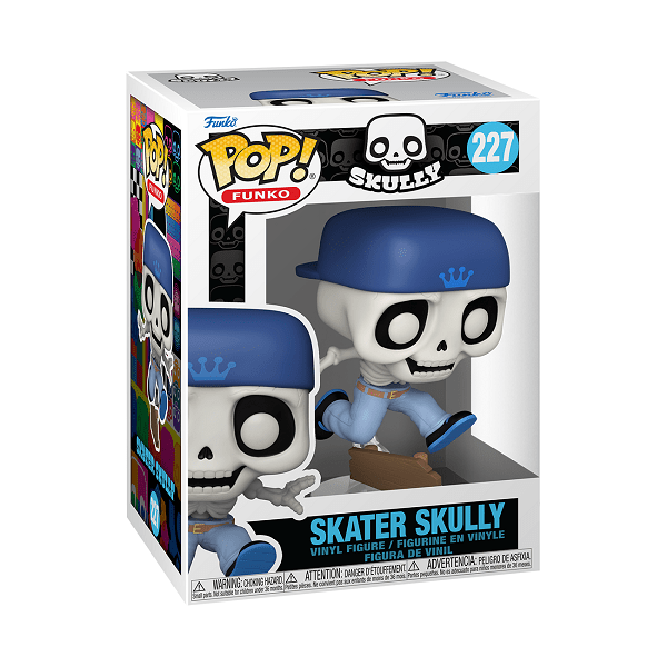 *Pre-order* Skeleton Summer - Skater Skully Pop! Vinyl (ETA June) - Gametraders Modbury Heights