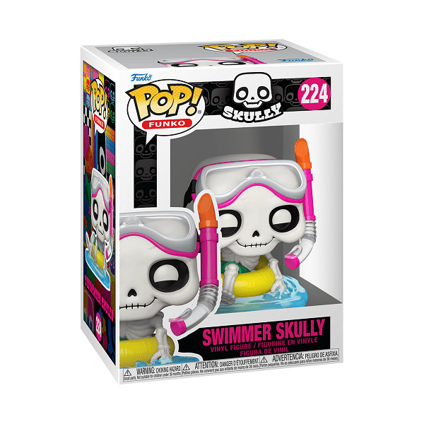 *Pre-order* Skeleton Summer - Swimmer Skully Pop! Vinyl (ETA June) - Gametraders Modbury Heights