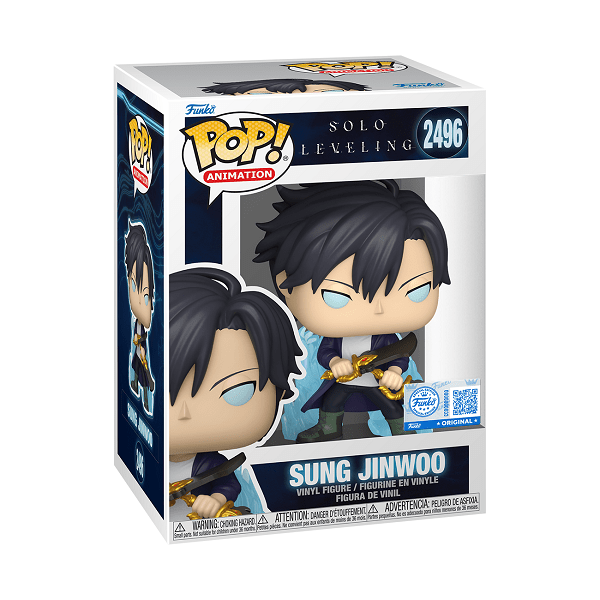 *Pre-order* Solo Leveling - Jinwoo (Aura) Pop! Vinyl (ETA August) - Gametraders Modbury Heights