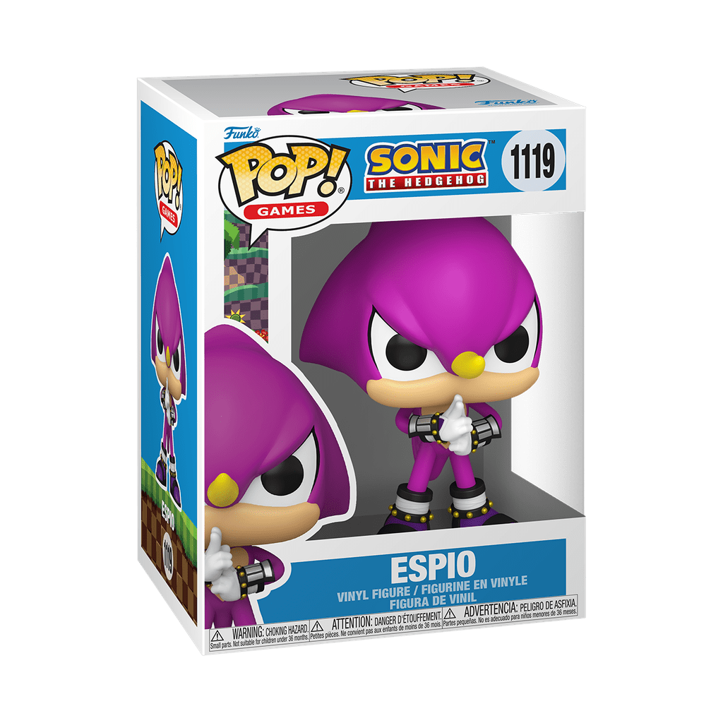 *Pre - order* Sonic - Espio the Chameleon Pop! Vinyl (ETA July) - Gametraders Modbury Heights