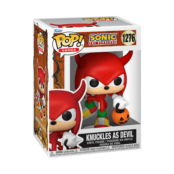 *Pre-order* Sonic - Knuckles as Devil (Halloween) Pop! Vinyl (ETA June) - Gametraders Modbury Heights