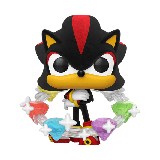 *Pre-order* Sonic - Shadow w/Emeralds Pop! Vinyl (ETA August) - Gametraders Modbury Heights