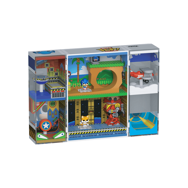 *Pre-order* Sonic - Sonic 2 Diorama Bitty Pop! Playset (ETA May) - Gametraders Modbury Heights