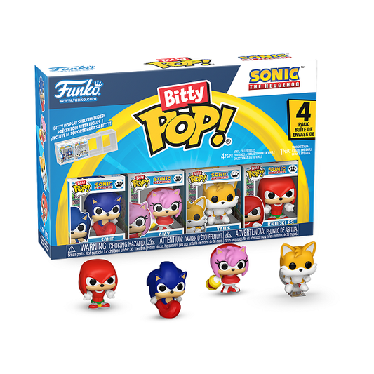 *Pre-order* Sonic - Sonic Bitty Pop! 4PK (ETA May) - Gametraders Modbury Heights
