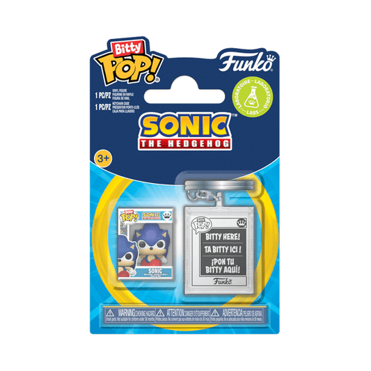 *Pre-order* Sonic - Sonic Bitty Pop! w/Keychain Case (ETA September) - Gametraders Modbury Heights