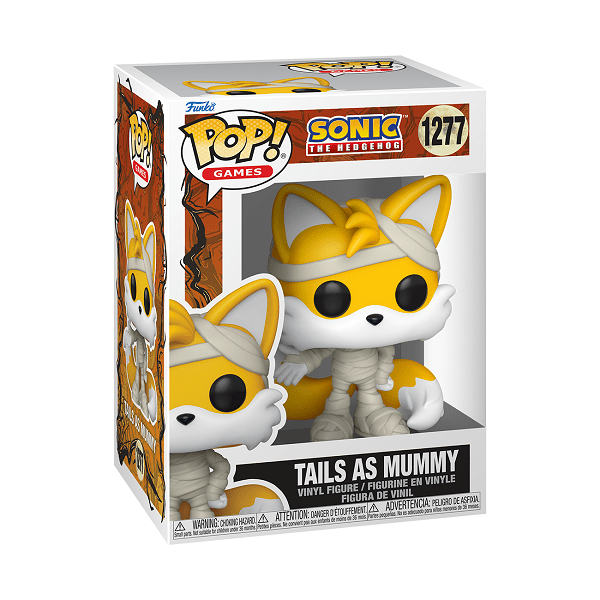 *Pre-order* Sonic - Tails as Mummy (Halloween) Pop! Vinyl (ETA June) - Gametraders Modbury Heights