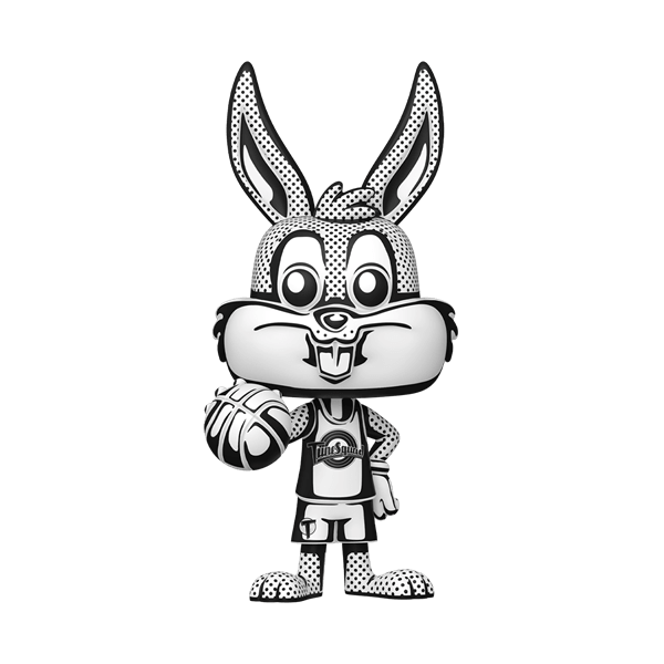 *Pre-order* Space Jam - Bugs Bunny (Joshua Vides B&W) 10" Pop! Vinyl (ETA September) - Gametraders Modbury Heights