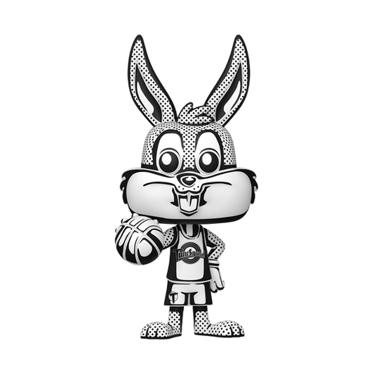 *Pre-order* Space Jam - Bugs Bunny (Joshua Vides B&W) 10" Pop! Vinyl (ETA September) - Gametraders Modbury Heights