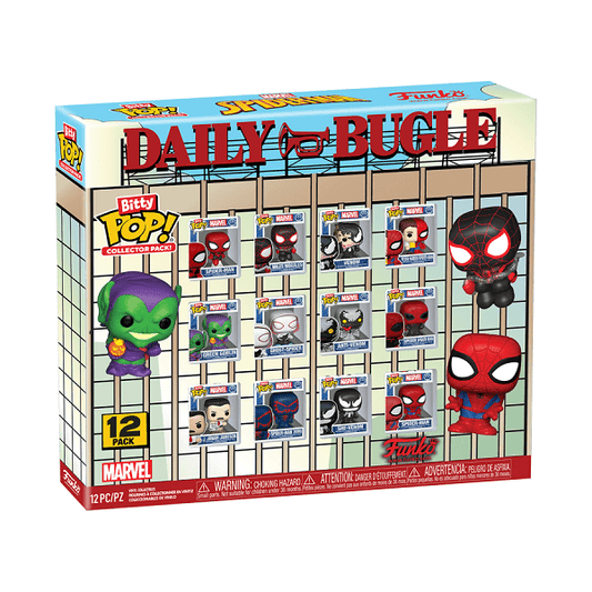 *Pre - order* Spider - Man - Daily Bugle Bitty Pop! 12 - Pack (ETA September) - Gametraders Modbury Heights