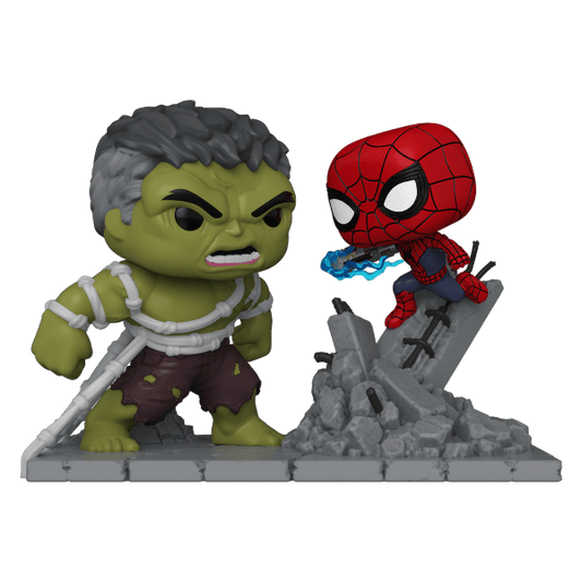 *Pre-order* SpiderMan: BND - Spider-Man vs The Hulk Pop! Moment (ETA March) - Gametraders Modbury Heights
