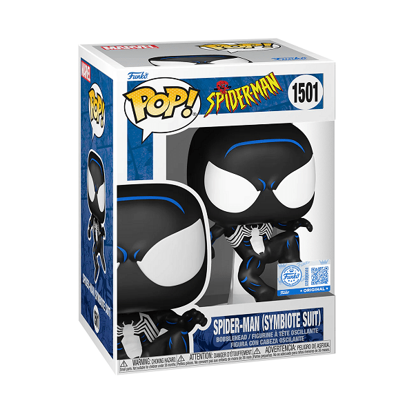 *Pre - order* Spiderman: The Animated Series - Black Suit Spidey Pop! Vinyl (ETA May) - Gametraders Modbury Heights