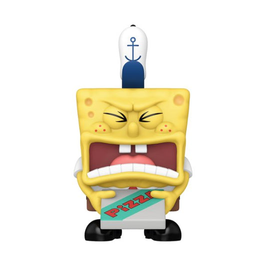 *Pre - order* Spongebob: 25th - Spongebob w/Pizza Pop! Vinyl (ETA July) - Gametraders Modbury Heights
