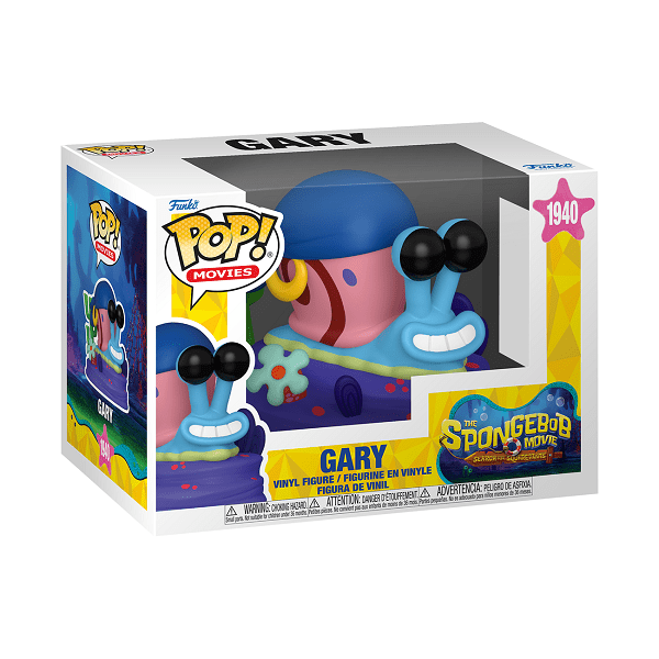 *Pre - order* SpongeBob Movie (2025) - Gary Pop! Vinyl (ETA November) - Gametraders Modbury Heights