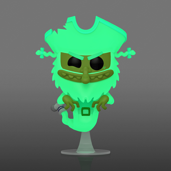 *Pre - order* SpongeBob Movie (2025) - The Flying Dutchman Glow Pop! Vinyl (ETA November) - Gametraders Modbury Heights