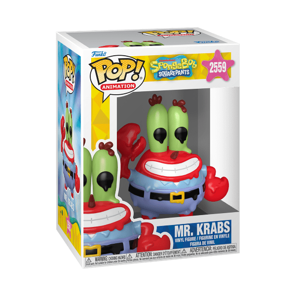 *Pre-order* Spongebob - Mr. Krabs (Melting) Pop! Vinyl (ETA September) - Gametraders Modbury Heights