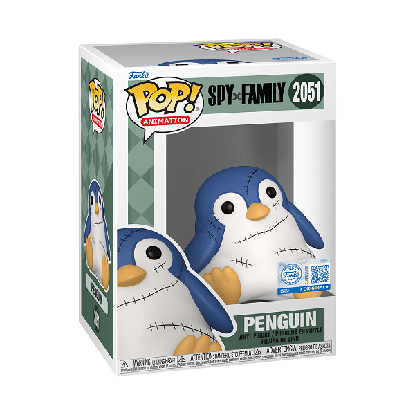 *Pre - order* Spy x Family - Penguin (with Stitches) US Exclusive Pop! Vinyl (ETA September) - Gametraders Modbury Heights