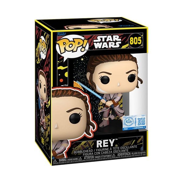 *Pre - order* Star Wars - Rey (Retro) Pop! Vinyl (ETA October) - Gametraders Modbury Heights