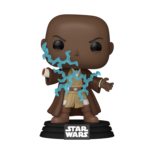 *Pre - order* Star Wars: RotS - Mace Windu Electricity GW Pop! Vinyl (ETA June) - Gametraders Modbury Heights