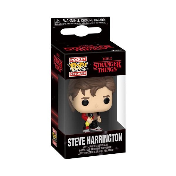 *Pre - order* Stranger Things - Steve Harrington Pop! Keychain (9th October) - Gametraders Modbury Heights