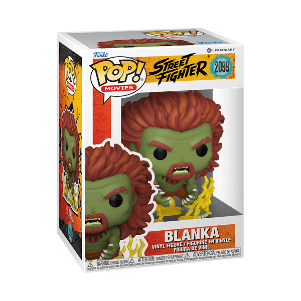 *Pre-order* Street Fighter (2026 Movie) - Blanka Pop! Vinyl (ETA September) - Gametraders Modbury Heights