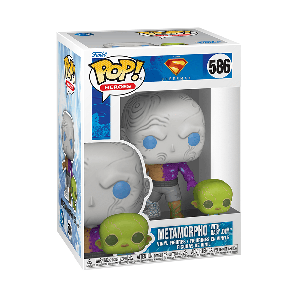 *Pre - order* Superman (2025) - Metamorpho w/Baby Joey Pop! Vinyl (ETA June) - Gametraders Modbury Heights