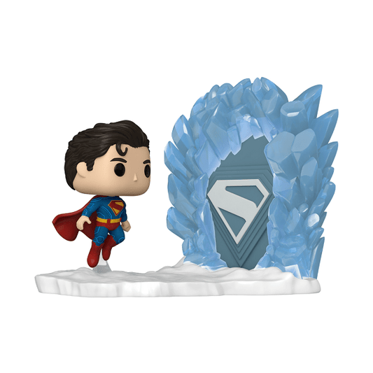*Pre - order* Superman (2025) - Superman & Fortress of Solitude Pop! Moment (ETA June) - Gametraders Modbury Heights