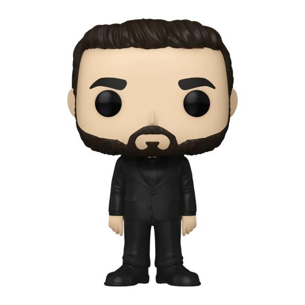 *Pre - order* Ted Lasso - Roy Kent (Black Suit) Pop! Vinyl (ETA January) - Gametraders Modbury Heights
