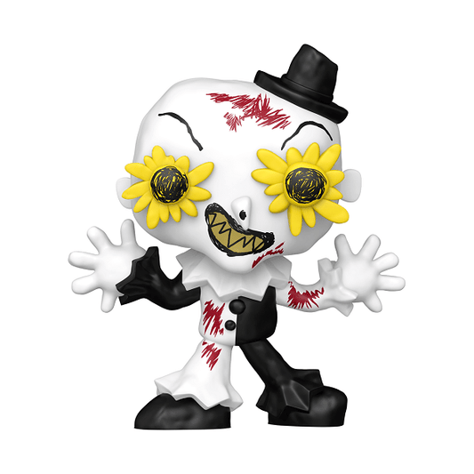 *Pre-order* Terrifier - Art the Clown (Doodle Stylised) Pop! Vinyl (ETA July) - Gametraders Modbury Heights