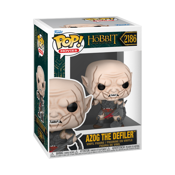 *Pre-order* The Hobbit - Azog w/Weapon Pop! Vinyl (ETA October) - Gametraders Modbury Heights
